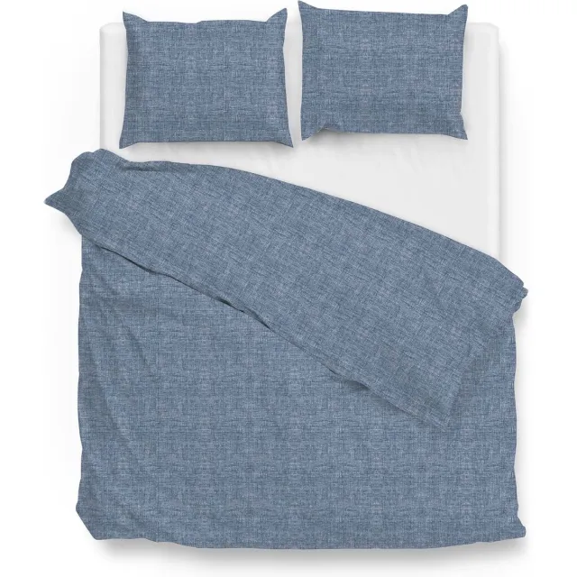 Zohome Zo! Home Lino Dekbedovertrek - Urban Blue