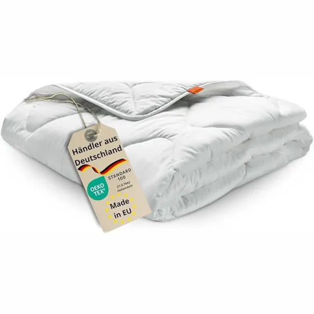 Zelora Basic 100 Duvet 135x200 cm - All Season Microfiber Deken Wit