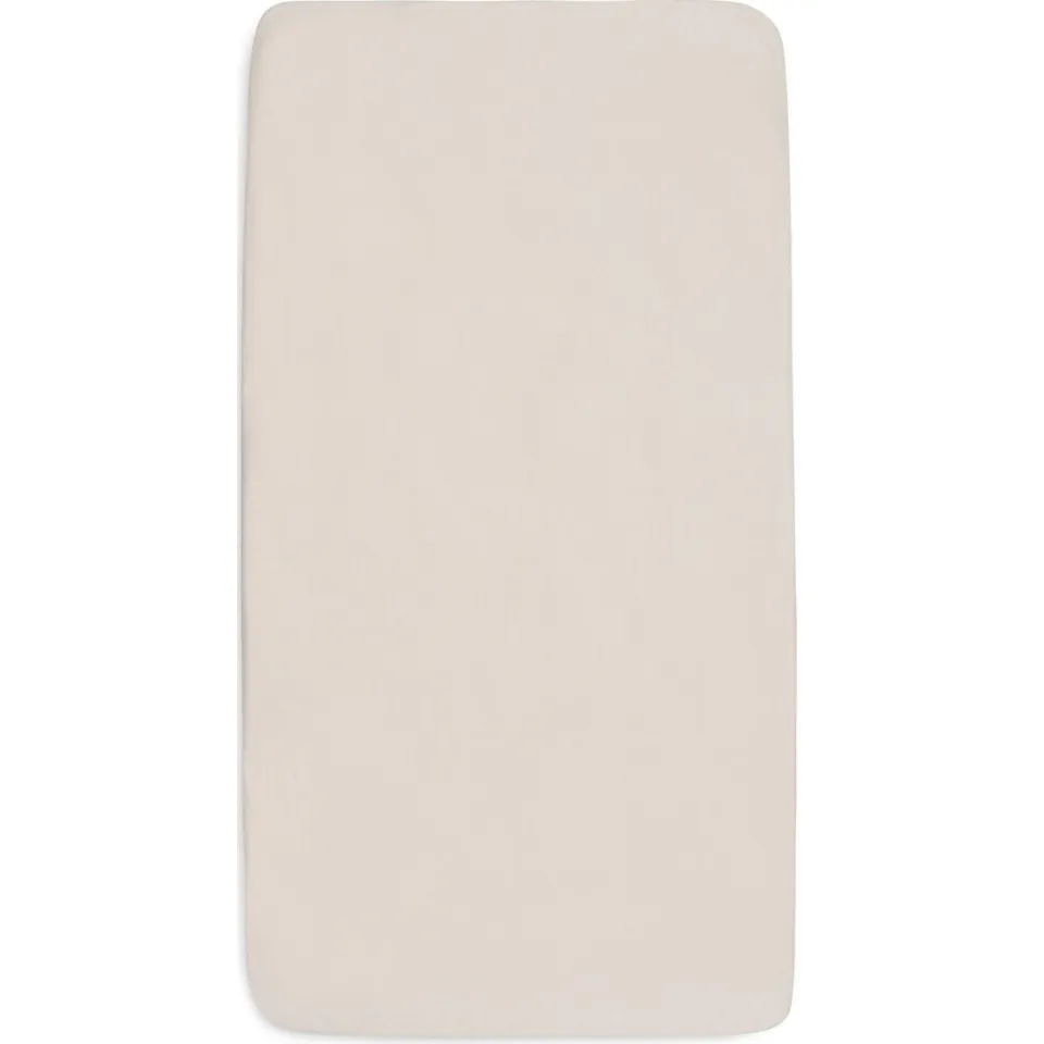 Jollein jersey kinderbed hoeslaken Milky Coffee/Ivory - bruin/offwhite (set van 2), foto 3