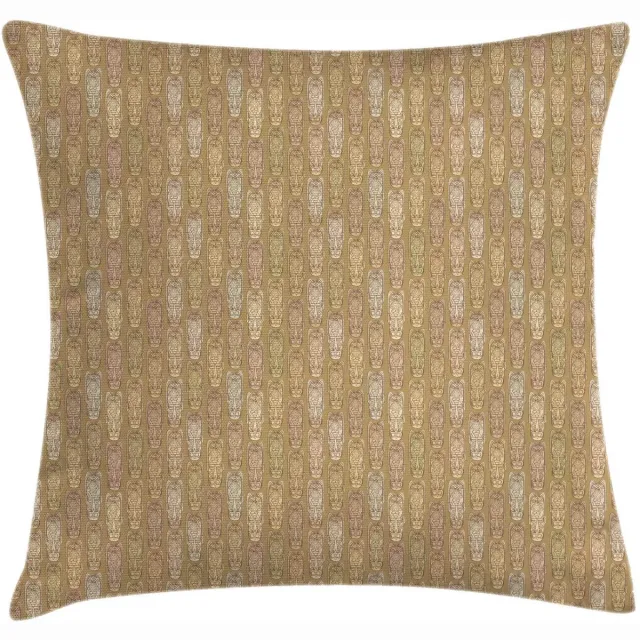 ABAKUHAUS Kussenhoes – Dubbelzijdig – Rits – 45x45 cm – Camel Multicolor