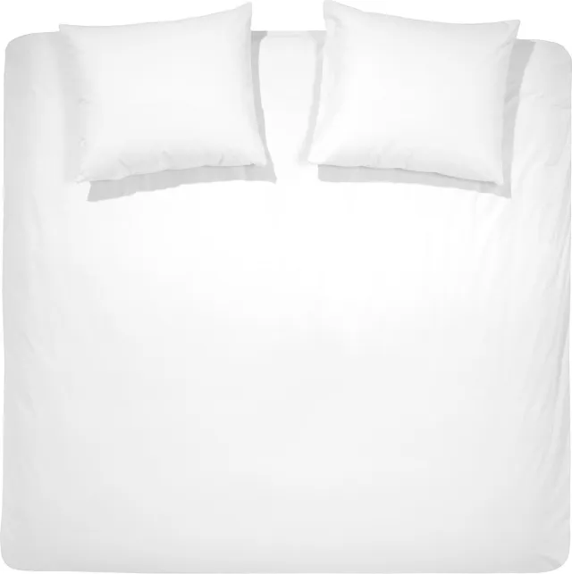 Cinderella Morning 2-persoons dekbedovertrekset 200x200cm flanel wit + 2 kussenslopen 60x70