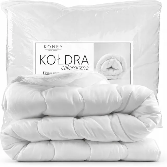 Koney All year dekbed 180 x 200 cm - synthetisch - Wit - 250 g/m²