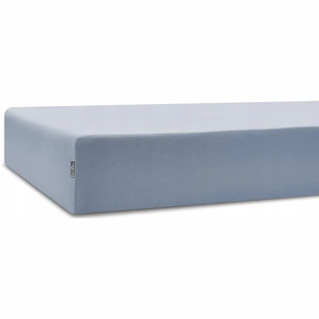 Mumla Blauw Katoenen Hoeslaken 200x200 cm met Elastiek