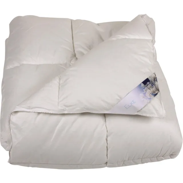Polydaun Elke dekbed - enkel - anti-huisstofmijt - synthetisch - GRS gerecyclede vulling - 240x220 cm Wit