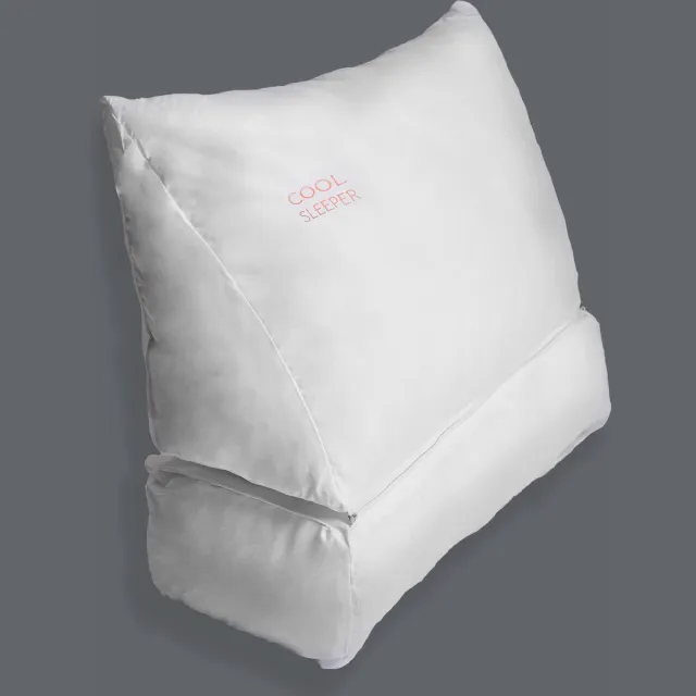 Zydante Swisstech 4-in-1 Hoofdkussen Cool Sleeper 54x62x67x26 cm – Aanpasbaar – Zacht en Comfortabel – Voor Verschillende Slaaphoudingen Wit