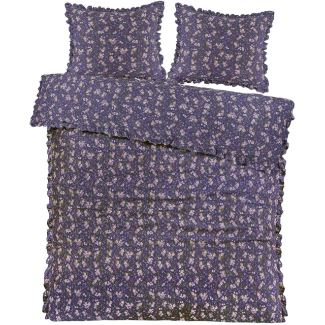 Day Dream Roos Dekbedovertrek - Tweepersoons - 200x200/220 cm - Paars