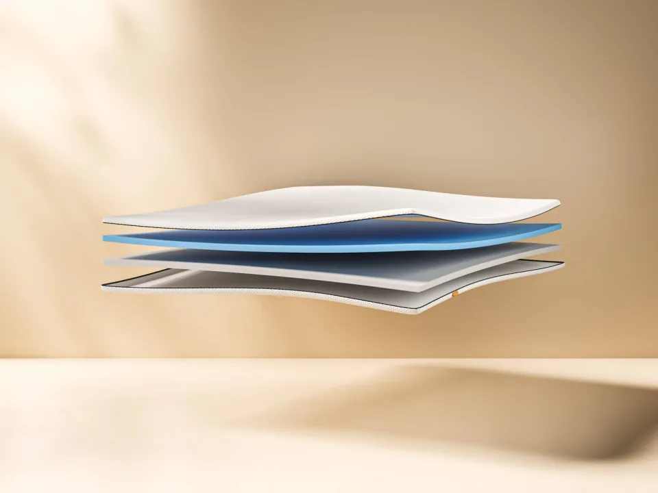 Original Topper 120 x 200 Emma Flip topper (120x200 cm) wit, foto 6