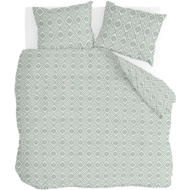 BYRKLUND Dekbedovertrek Bella - 200x220 - 80% Polyester / 20% Katoen - Grijs