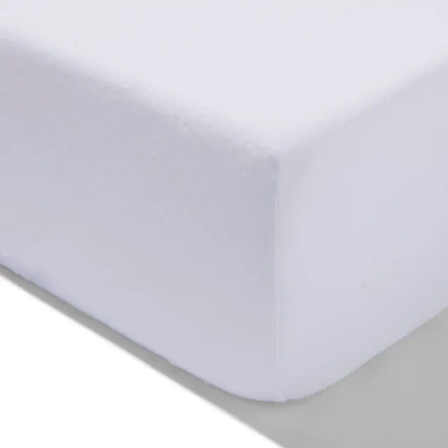 HEMA Matrasbeschermer molton 80x200cm (wit)