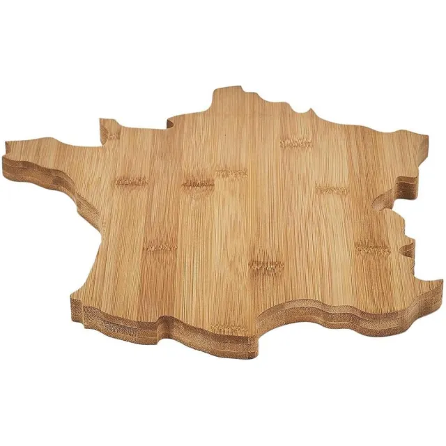Famanu Houten serveerplank in natuurlijke vorm, ideaal als tapas- of charcuterieplank – Natuur Bruin