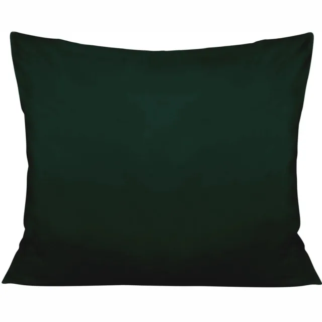Darymex Katoenen satijnen kussenlus 50x60 cm - Flesgroen