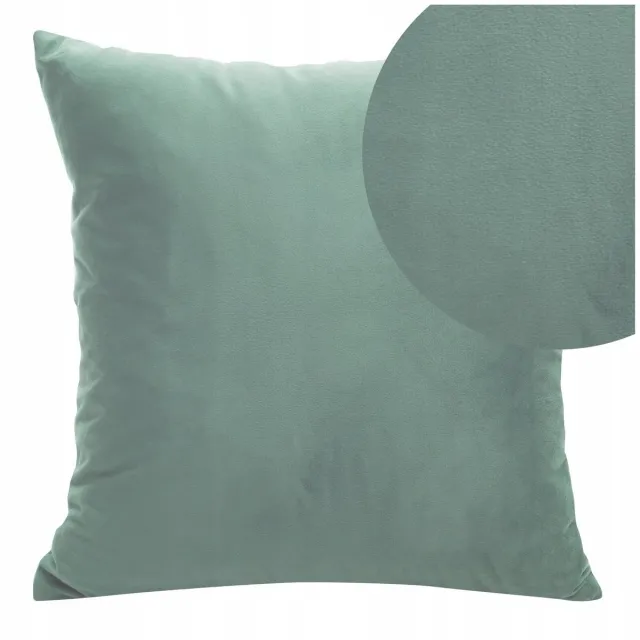 Eurofirany Decoratieve Velours Kussenhoes Melanie 40x40cm - Zacht & Stijlvol Blauw