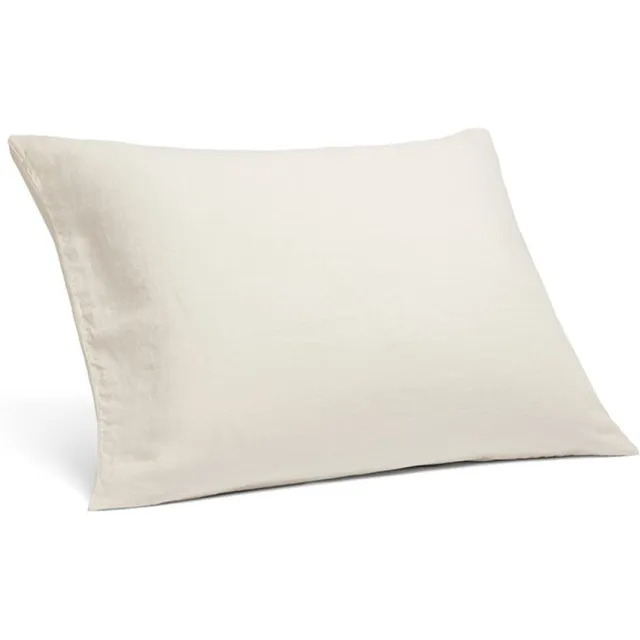 Yumeko kussensloop hennep/katoen soft cream 60x70 - Biologisch & ecologisch - 1 stuk