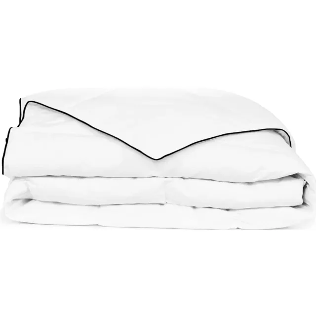 vidaXL Winterdekbed 200x220 cm dons Wit