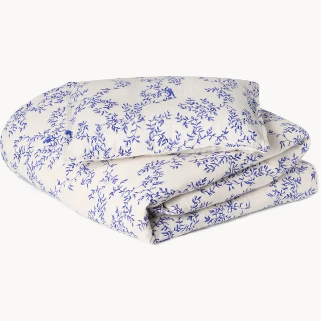 Garbo & Friends Kinderbeddengoed Jardim Wit, Blauw