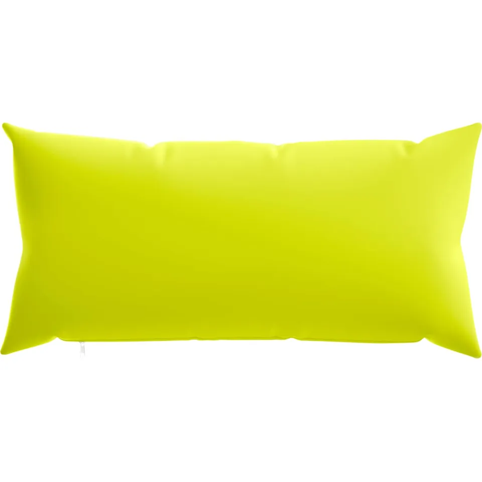 vidaXL Kussensloop 2 st HEERLEN Helder groen 40 x 70 cm Polyester