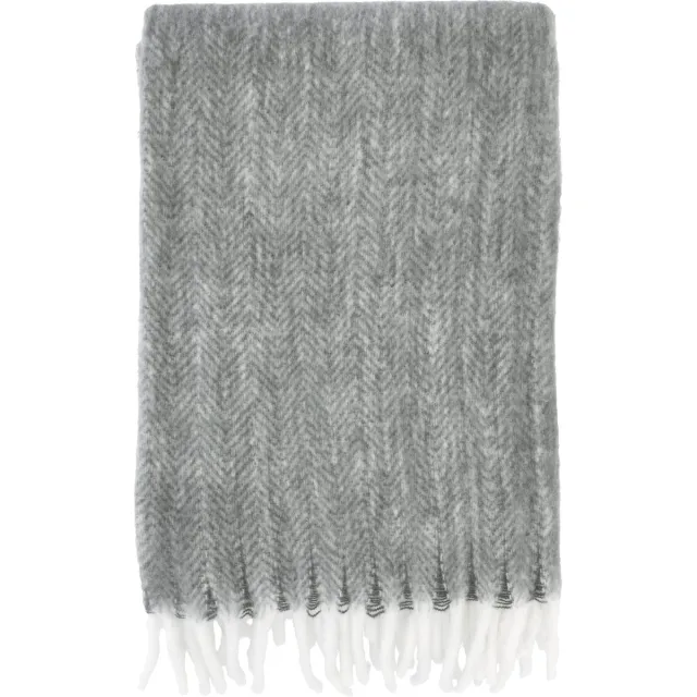 Södahl Brushed Plaid 150 x 200 cm Ash
