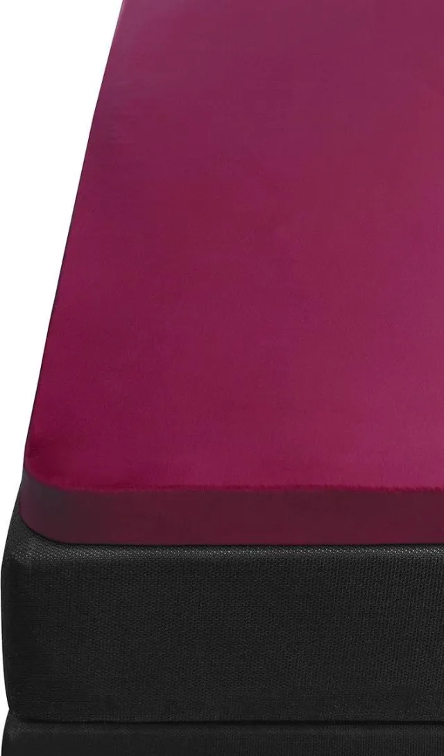 Beddinghouse Hoeslaken - Topper - Katoen - Jersey - Fuchsia