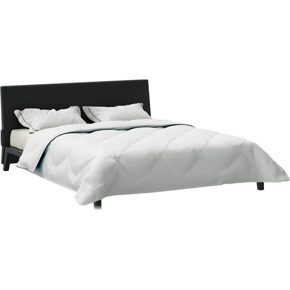 vidaXL Zomer Dekbed 200 x 200 x 3 cm Zomer Polyester Wit Ademend, foto 2