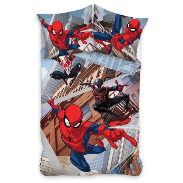 Spider-Man SpiderMan Dekbedovertrek Swing - (katoen) Blauw