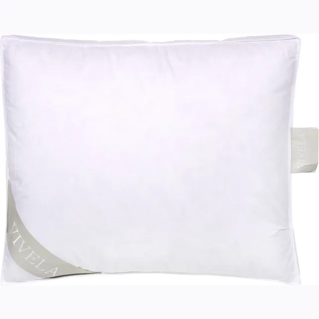 Woonexpress Vivela Hoofdkussen Luxury - Veren/Dons - 60x70 cm (BxH) Wit