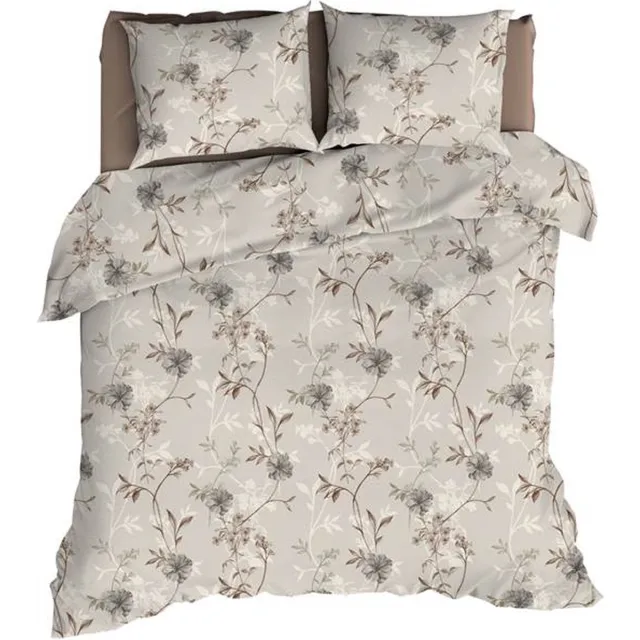 Romanette Richelle Dekbedovertrek - Beige