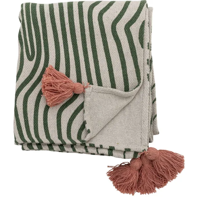 Bloomingville Woodsby plaid groen Multi