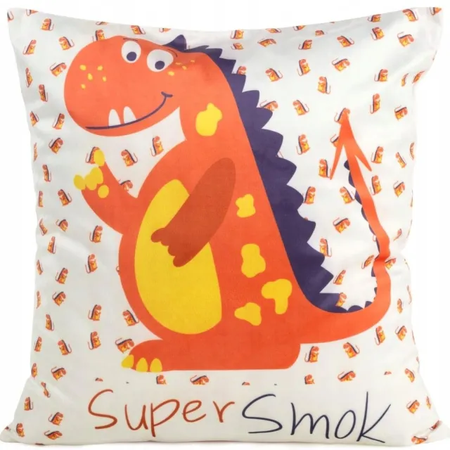 Eurofirany Kinderkussenhoes Draak 45x45cm velours Eurofirany Other color
