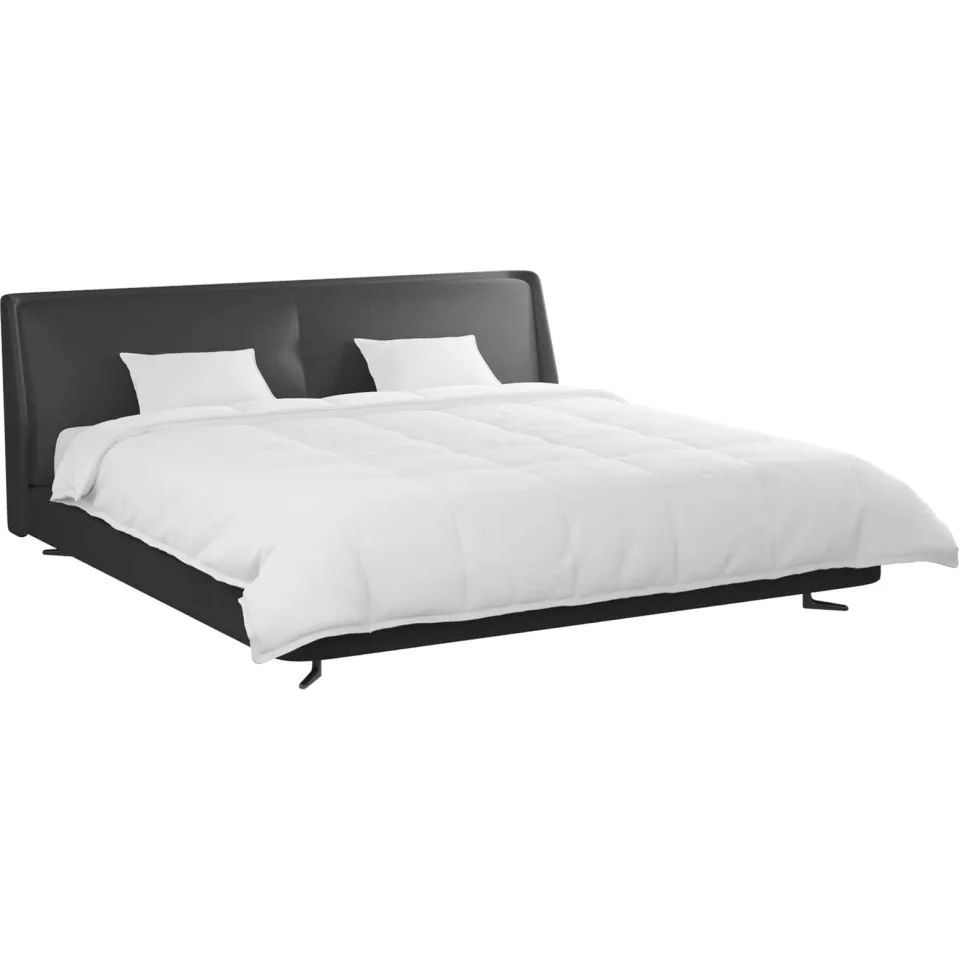 vidaXL Dekbed Set met kussen 3 st Wit Donsveertjes, foto 2