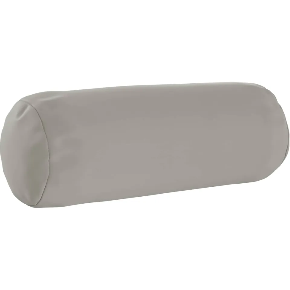 vidaXL Kussensloop 2 st HEERLEN Grijs Dia. 15 x 40 cm Polyester, foto 4