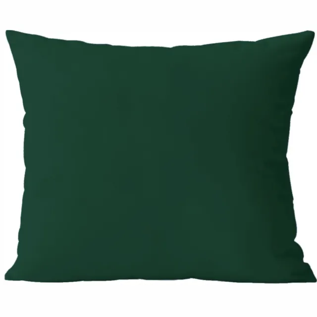 Fitizzio Natuurlijk Katoenen Kussensloop 50x60cm - Donkergroen