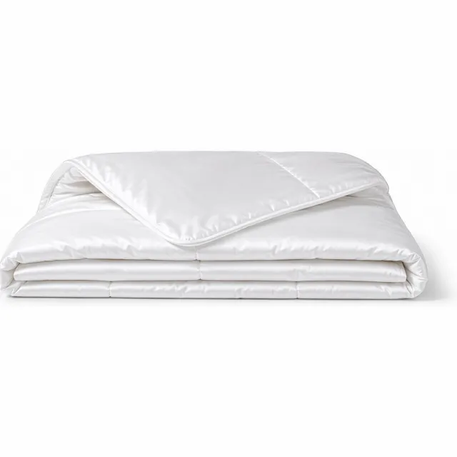 Eleganzzz 100% Bamboe Viscose Enkel Dekbed - 240x220 - All Year Dekbed - Anti Allergie - 500 gr/m2 - All Year Dekbed Dekbed 240x220 - Lits Jumeaux Extra Lang - Dekbedden Wit