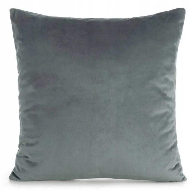 Eurofirany Gaja Sierkussen 45x45cm - Zacht Velours, Staalblauw