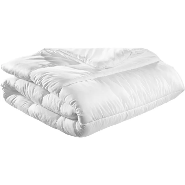 Sleepling energiebesparend all-season dekbed 135 x 200 cm, dekbed met 840 gr. vulgewicht, 100% microvezel, Ökotex, 60 graden wasbaar wit