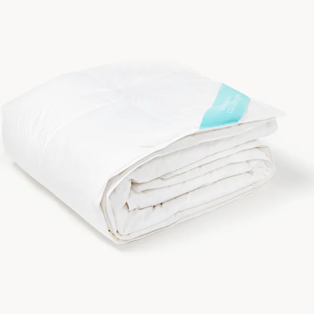 Westwing Collection Donzen dekbed Tibor, medium Wit