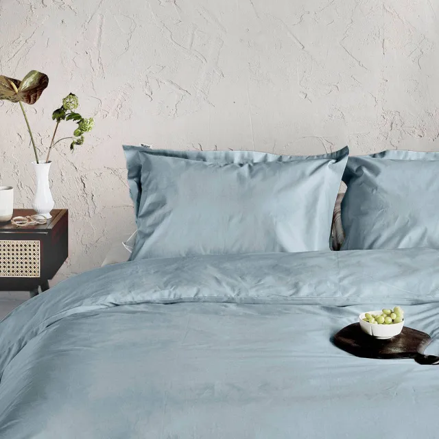 Walra percale dekbedovertrek blauw, foto 2