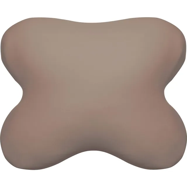 TEMPUR hoes geschikt voor Tempur OMBRACIO slaapkussen, 60/56 x 50/48 cm, vormvaste jersey kussensloop voor vlinderkussens, gemaakt van 100% katoen, in toffee
