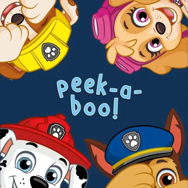PAW Patrol fleece plaid Peek-a-boo! - 100 x 140 cm Multicolor