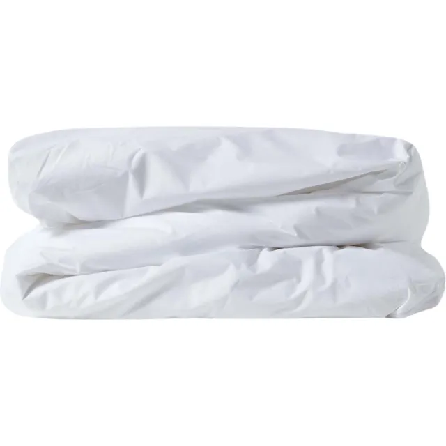 Homescapes Waterdicht Dekbedovertrek – Wasbaar Hoeslaken voor Dekbed – Anti-Allergie – 230x220 cm Wit