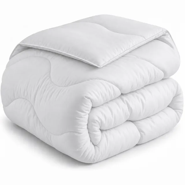 CASABEL Extra Warm Winterdekbed, 700g/m² Vulling, Zachte en Ademende Microvezel, 200x200cm, Wit