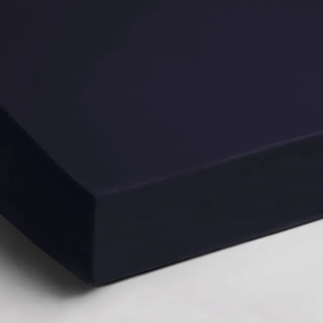 Papillon Hoeslaken - Velours - 80/90 x 200/220 - Navy