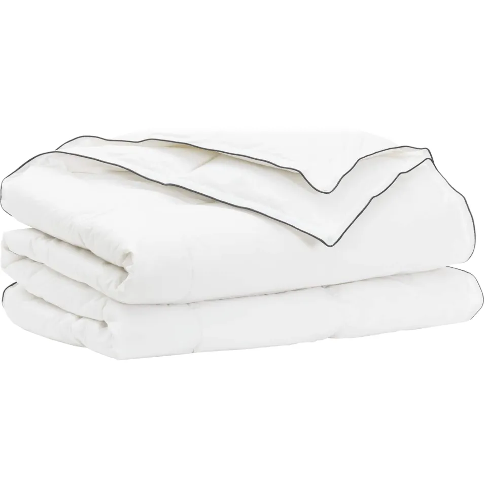 vidaXL Dekbedset 220 x 240 cm Alle seizoenen wit, foto 2