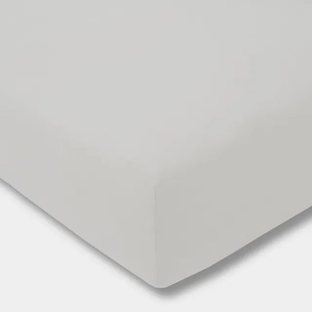 Estella 820 - Getwijnd jersey hoeslaken - 150 x 200 cm - Zilver