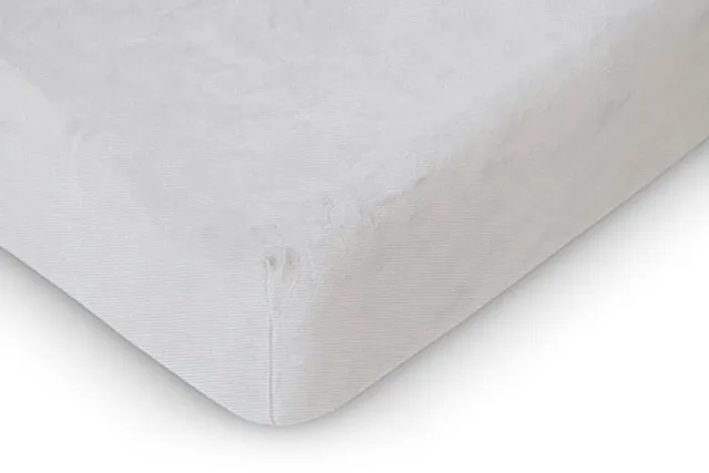 LINNICK Velours Hoeslaken - Hoeslaken 120x200/220 - 2 Persoons Hoeslakens - Wit