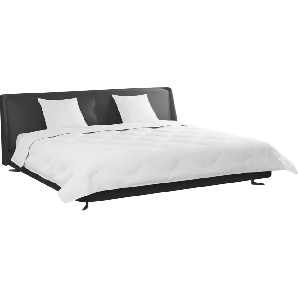 vidaXL Winter Dekbed met kussen 3 st Wit Microvezel, foto 2