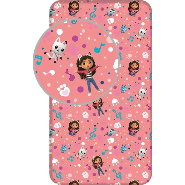 Gabby's Poppenhuis Hoeslaken Music - Katoen Roze
