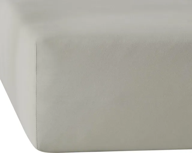 De Witte Lietaer Hoeslaken Elena Silver - 90 x 200/220 x h 30 - Katoen Jersey
