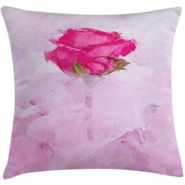 ABAKUHAUS kussenhoes decoratief – dubbelzijdig 40x40 cm – Licht mauve Pale Mauve Magenta Fawn