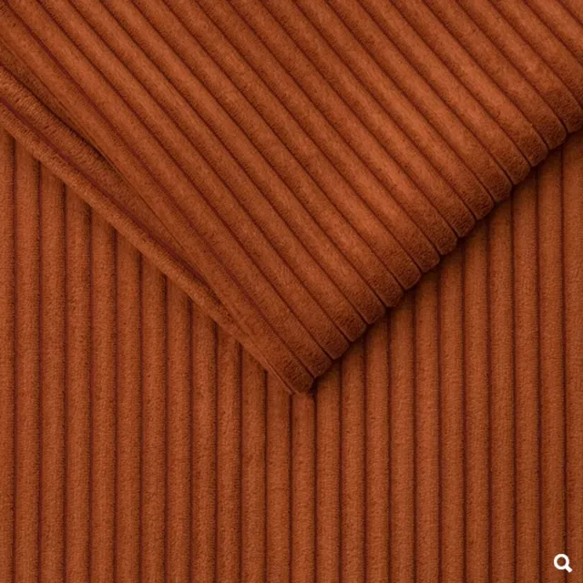 MMO-EURO Martyna Opiełka Merkloze Velours Corduroy Kussenhoes 120x40 cm - Terracotta