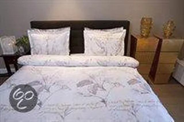 Refined Dekbedovertrek Lotte - Eenpersoons - 140x200/220 cm Wit